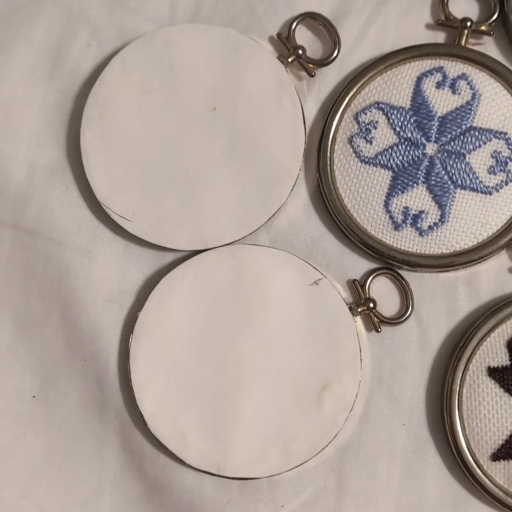 Embroidery Wall Decor (set of 7) - Picture 2 of 3